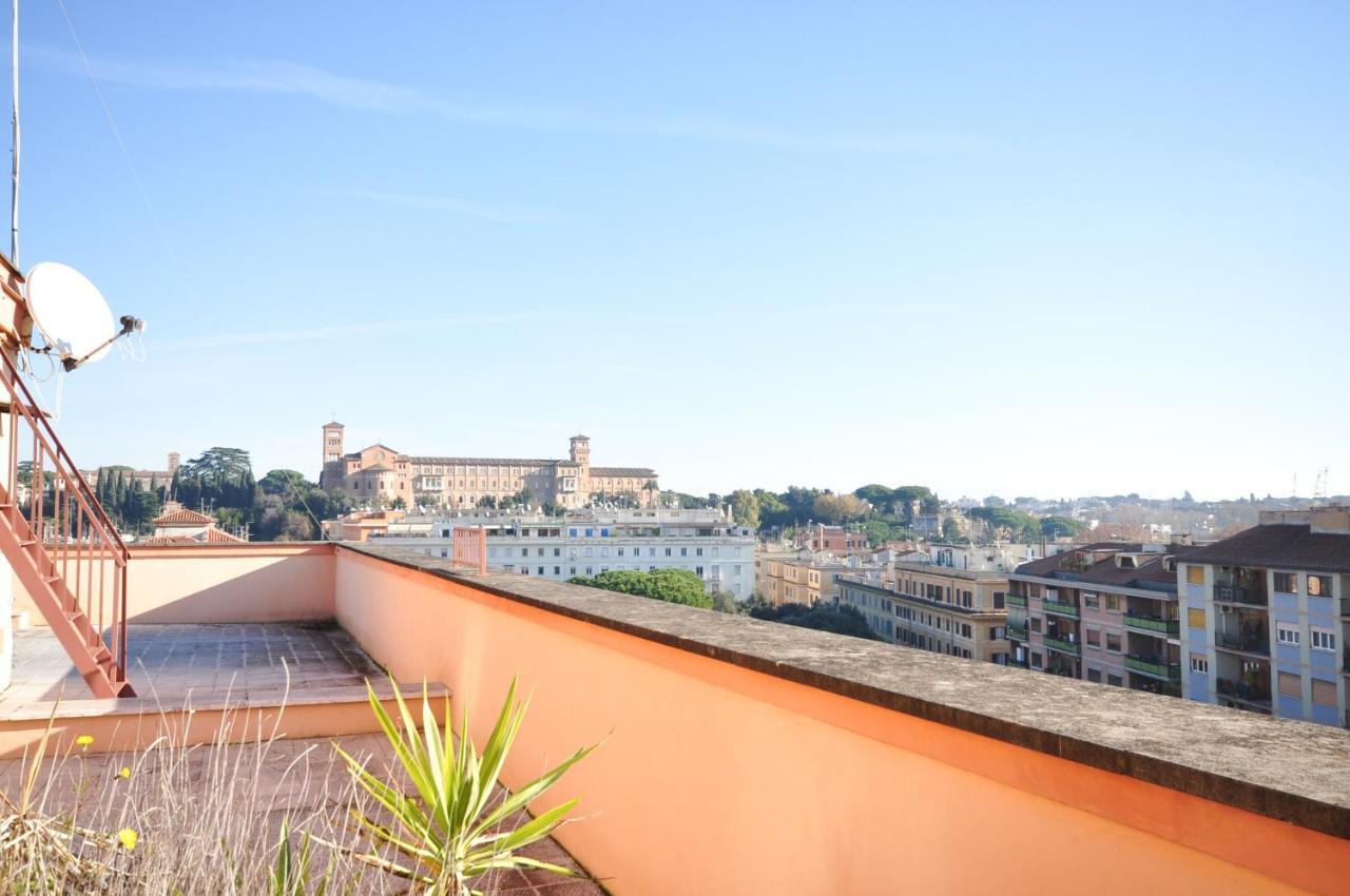 Apartmán Penthouse With View Řím Exteriér fotografie